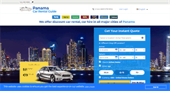 Desktop Screenshot of panamacar.com